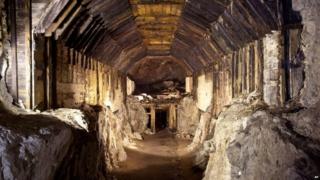 part of a subterranean system built by Nazi Germany in what is today Gluszyca-Osowka, Poland - file photo