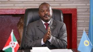 Shugaba Pierre Nkurunziza na Burundi