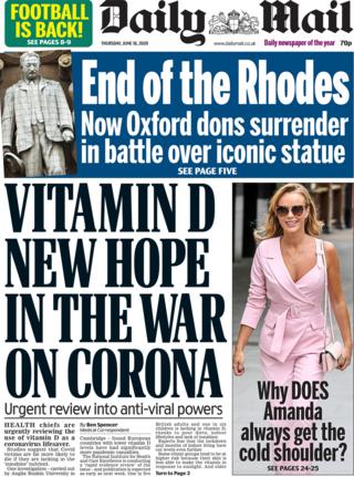 Daily Mail 18 June