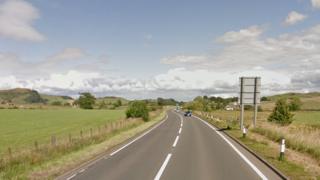 A75 near Shawhead