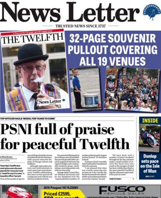 News Letter front page