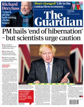 The Guardian portada 24.06.20