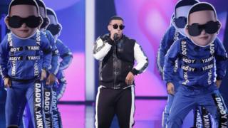 Daddy Yankee en un concierto.