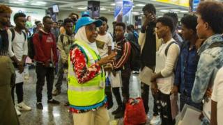 ካብ ሊብያ ናብ ርዋንዳ ዝኣተው ስደተኛታት