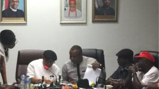 Festus Keyamo, Chris Ngige, Ayuba Wabba