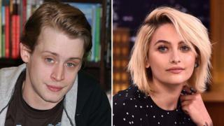 Macaulay Caulkin y Paris Jackson