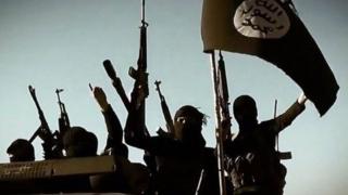 Islamic State fighters, file pic