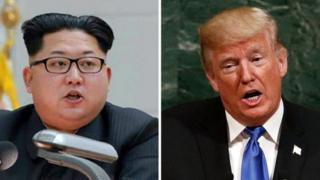 Ким Чен Ын и Дональд Трамп
