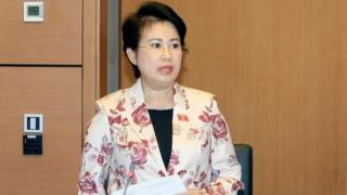 Dù đã bị kết luận là vi phạm Luật tham nhũng nhưng bà Phan Thị Mỹ Thanh vẫn là trưởng đoàn Đại biểu Quốc hội Đồng Nai