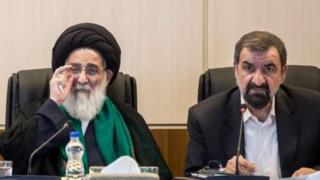محسن رضایی و محمود هاشمی شاهرودی