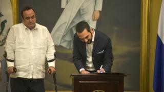 Giammattei y Bukele