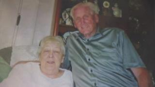 Alan Walker and his wife, Irene