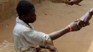 A survivor of the weekend incident in Adjarra, Benin. Photo: 29 January 2017