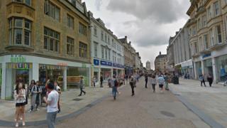 Cornmarket Street in Oxford