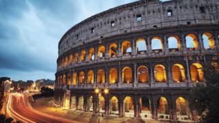 O Coliseu, em Roma