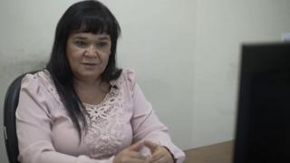 Diretora de saúde Eliane Souza