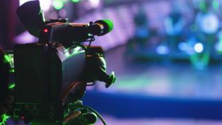 Representational image of television camera