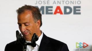 José Antonio Meade candidato del oficialista PRI en la elección de 2018.