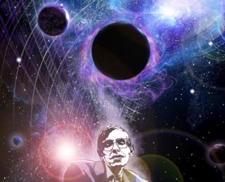 Stephen Hawking artwork
