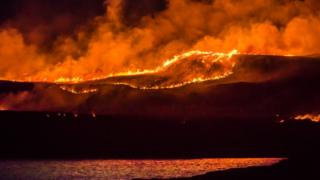 Muir burning on Skye