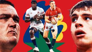 Jamie George and Maro Itoje of England face George North and Dafydd Jenkins of Wales on Saturday