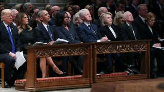 Los Trump, los Obama, los Clinton y los Carter