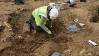 Darganfyddiadau archeolegol