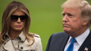 Sawirka shakiga dhaliyay ee Melania Trump