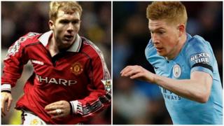 Paul Scholes and Kevin De Bruyne