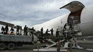 военно-транспортный самолет Мьянмы