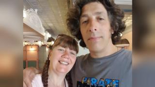 Amanda Hellman and Dean Abbass