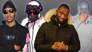 Skengdo, Unknown T, Headie One and M Huncho