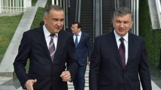Ҳоким Ортиқхўжаев ва Президент Мирзиёев
