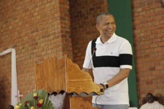 Moïse Katumbi a pris part à la messe, dimanche 5 août 2018, à l'église de Kitwe, en Zambie.