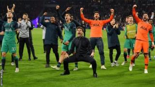 Tottenham ayaa gaartay Fiinaalka tartanka Champions League-ga