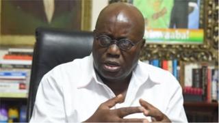 Ghana's President Akfuffo Addo