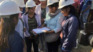 Mujeres voluntarias.