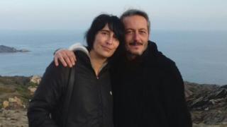 Audrey García y su pareja
