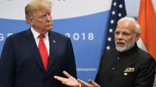 ट्रंप, मोदी