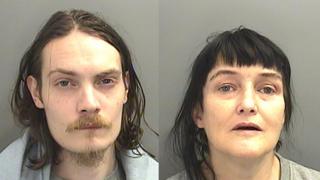 Edward Harris and Natalie Parsons
