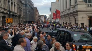 People on the streets
