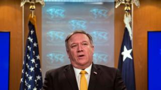ABD Dışişleri Bakanı Mike Pompeo
