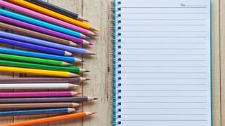 pencils and paper