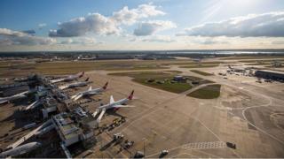 A view of Heathrow