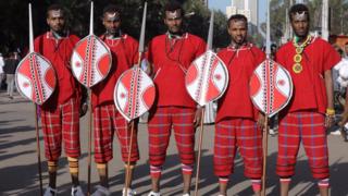 በአዲስ አበባ የተከበረው የኢሬቻ በዓል ታዳሚዎች