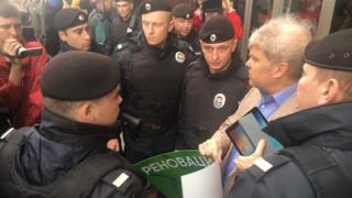 задержание Митрохина у Госдумы