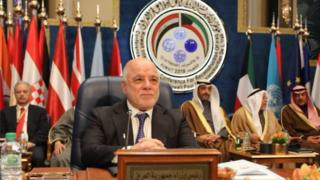 رئيس الوزراء العراقي حيدر العبادي