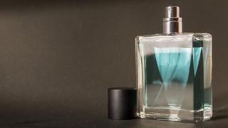 A bottle of aftershave