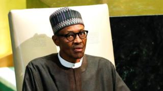 Muhammadu Buhari in New York Sept 2016