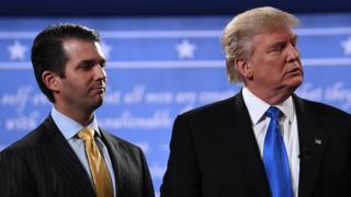 Trump y su hijo